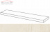 Плитка Italon Рум Стоун Уайт ступень угловая правая (33x60)
